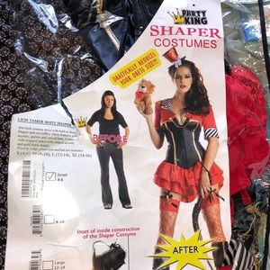 Lion tamer body shaper costume